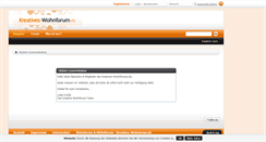 Desktop Screenshot of kreatives-wohnforum.de